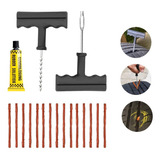 Kit Reparo De Pneu Carro E Moto Com 5 Espaguetes