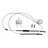 Kit Reparo Maquina Diant Vidro Eletrico Palio 4 Portas 96/10