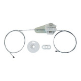 Kit Reparo Máquina Elétrica Astra Traseiro Direito C/ Chapa