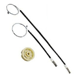 Kit Reparo Maquina Vidro Eletrico - Fox 4 Portas Traseiro