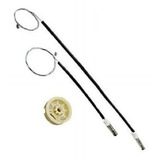 Kit Reparo Maquina Vidro Eletrico - Fox Traseiro 4 Portas