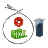Kit Reparo Máquina Vidro Elétrico Traseiro Bmw X1 4 Porta Le
