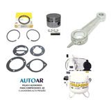 Kit Reparo Para Compressor Chiaperini Cj 3 + Bpi - A Óleo