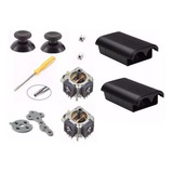 Kit Reparo Para Controle Xbox 360 + 2 Suporte De Pilhas