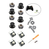 Kit Reparo Para Controle Xbox 360 Borracha Direcional Botão