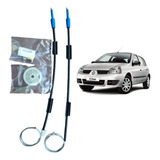 Kit Reparo Vidro Elétrico Clio 4p + Arraste Dianteiro Le
