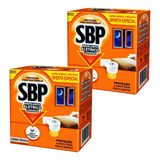 Kit Repelente Elétrico Sbp 45 Noites C/ 2 Aparelho + 2 Refis