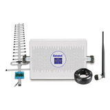 Kit Repetidor Celular 700mhz+850mhz 4g 3g 70db Dual Band