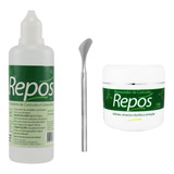Kit Repos Amaciante De Cutículas + Creme Removedor + Bisturi