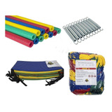 Kit Reposição De Acessórios Cama Elástica 4,27 Metros 4pés