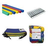 Kit Reposição De Acessórios Para Cama Elástica 2,00 Metros