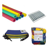 Kit Reposição De Acessórios Para Cama Elástica 3,66 Metros Lona De Salto Não Se Aplica Proteção De Molas Colorido