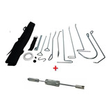 Kit Repuxadeira Martelinho Ouro + Kit Alavancas + 1kg Cola