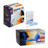 Kit Respiron Classic + Shaker Classic Fisioterapia Pulmonar 