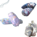 Kit Retalho Malha Algodão 2kg Para Colchas, Tapetes, Oficina