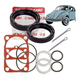 Kit Retentor Cubo Roda Traseira Fusca Brasília 2 Lados Sabó