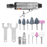Kit Retifica Pneumática Profissional Com Acessórios E Maleta