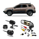 Kit Retrovisor Com Camera De Re Tela Lcd