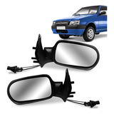 Kit Retrovisor Fiat Uno Fire Flex 2009 2010 2011 2 Portas Cc