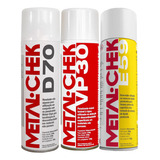 Kit Revelador Trincas D70 / Penetrante Vp30 / Removedor E59