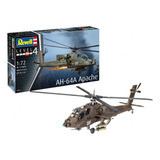 Kit Revell Helicóptero Ah-64a Apache 1/72 03824