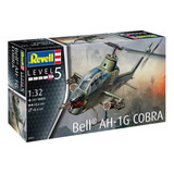 Kit Revell Helicóptero Bell Ah-1g Cobra 1/32 251 Peças 03821