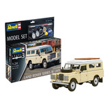 Kit Revell Model Set Land Rover Series Iii Lwb 1/24 67056