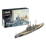 Kit Revell Navio Hms Duke Of York 1/1200 45 Peças 05182