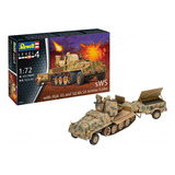 Kit Revell Sws W/ Flak 43 & Sd.ah.58 Ammo Trailer 1/72 03293
