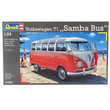 Kit Revell Volkswagen Kombi T1 Samba Bus 1/24 - 07399