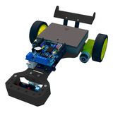 Kit Robô Seguidor De Linha Cdr Car + Tutorial Para Arduino
