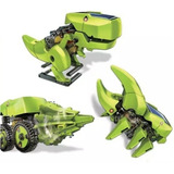 Kit Robo Solar Brinquedo Educativo 3 Em 1 Robotica Com Placa
