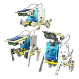 Kit Robótica Educacional Robô 13x1 Movido Energia Solar C/nf