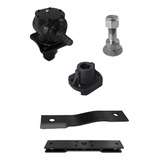 Kit Roçadeira1.5mt Caixa Transmissão Facas Suporte Parafusos