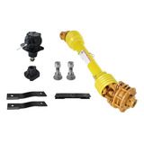 Kit Roçadeira1.7mt Caixa Transmissão Facas Suporte Parafusos