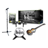 Kit Rock Band The Beatles Guitarra, Bateria, Mic Xbox 360