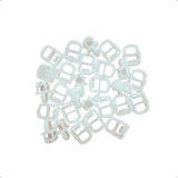 Kit Rodízio Mini Clic Trilho Suiço 50 Peças + 4 Terminais