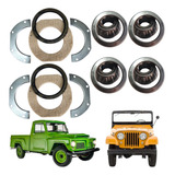 Kit Rolamento Munhão C Retentor Jeep Ford Willys F75 Rural