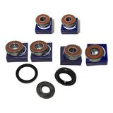 Kit Rolamento + Retentores Rodas Honda Cb 300 F. Lona Tambor
