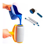 Kit Rolo De Pintura Inteligente Sem Sujeira Fácil De Usar