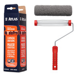 Kit Rolo Massa Rolada Nivelopro + Garfo Gaiola 23cm - Atlas