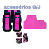 Kit Rosa Capa Banco Carro Em Nylon+ Tp+pd P Passat 2007/2008