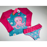 Kit Roupa Banho Infantil Sunga + Blusa Térmica Proteção Uv50