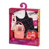 Kit Roupa Boneca Our Generation Perfect Score Uniforme