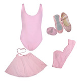 Kit Roupa De Ballet Juvenil E