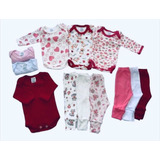 Kit Roupa De Bebe 12peças Body