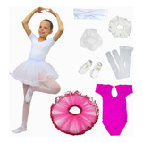 Kit Roupa Para Ballet Infantil Body