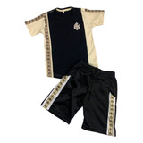 Kit Roupas Infantil Menino Conjunto Top Masculino Verão Gold