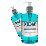 Kit Sabonete Antisséptico Nobac Triclosan 500ml