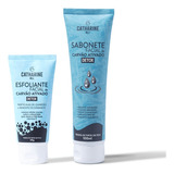 Kit Sabonete + Esfoliante Facial De Carvão Ativado - Chill
